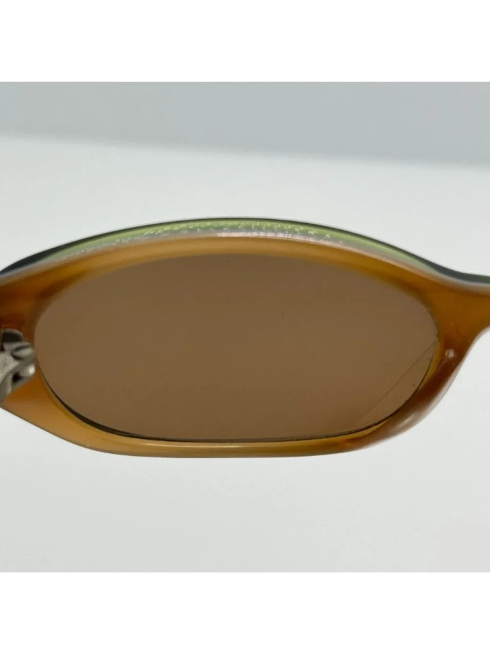 Dita Sunglasses Pearl Green Orange Vintage Retro